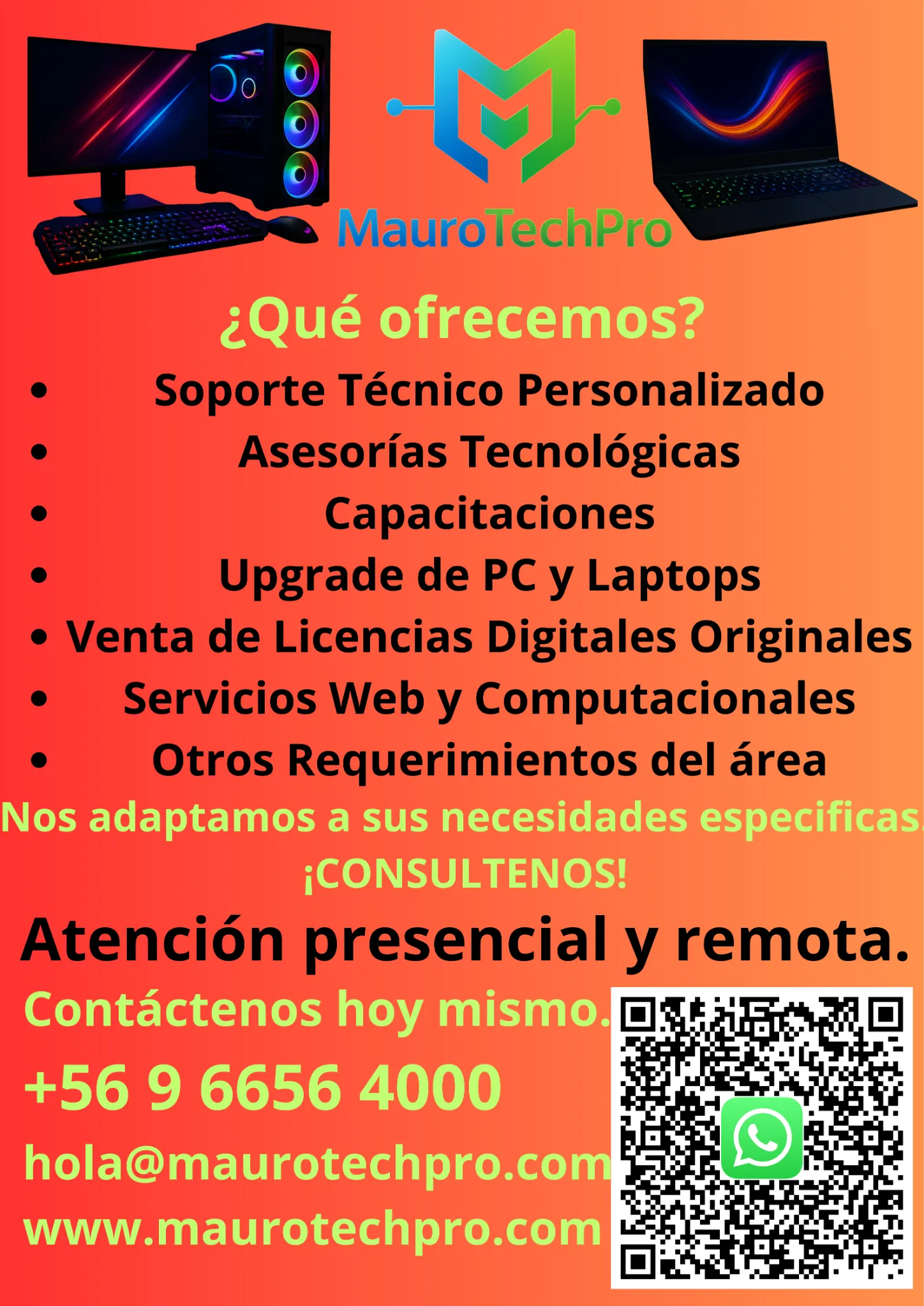 Servicios y Licencias Digitales - MauroTechPro